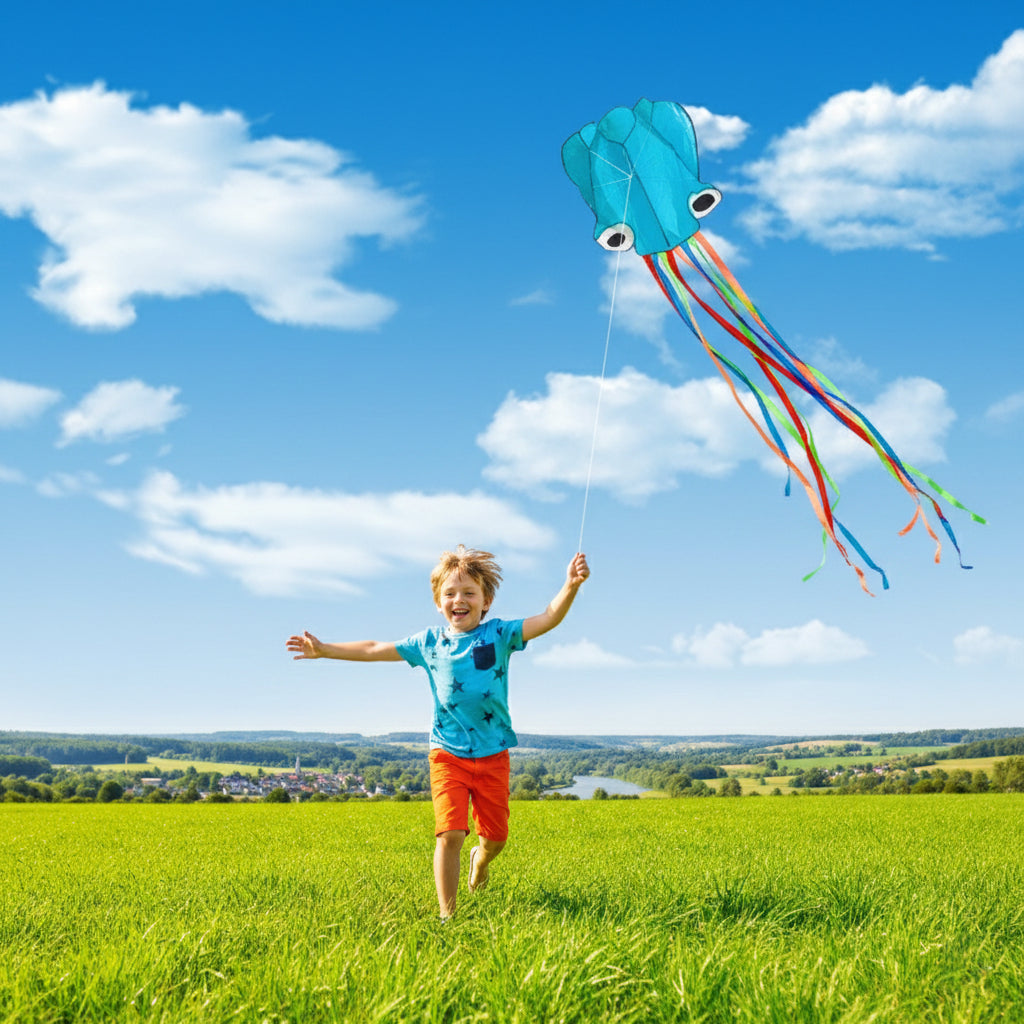 4-Meter Frameless Soft Octopus Kite