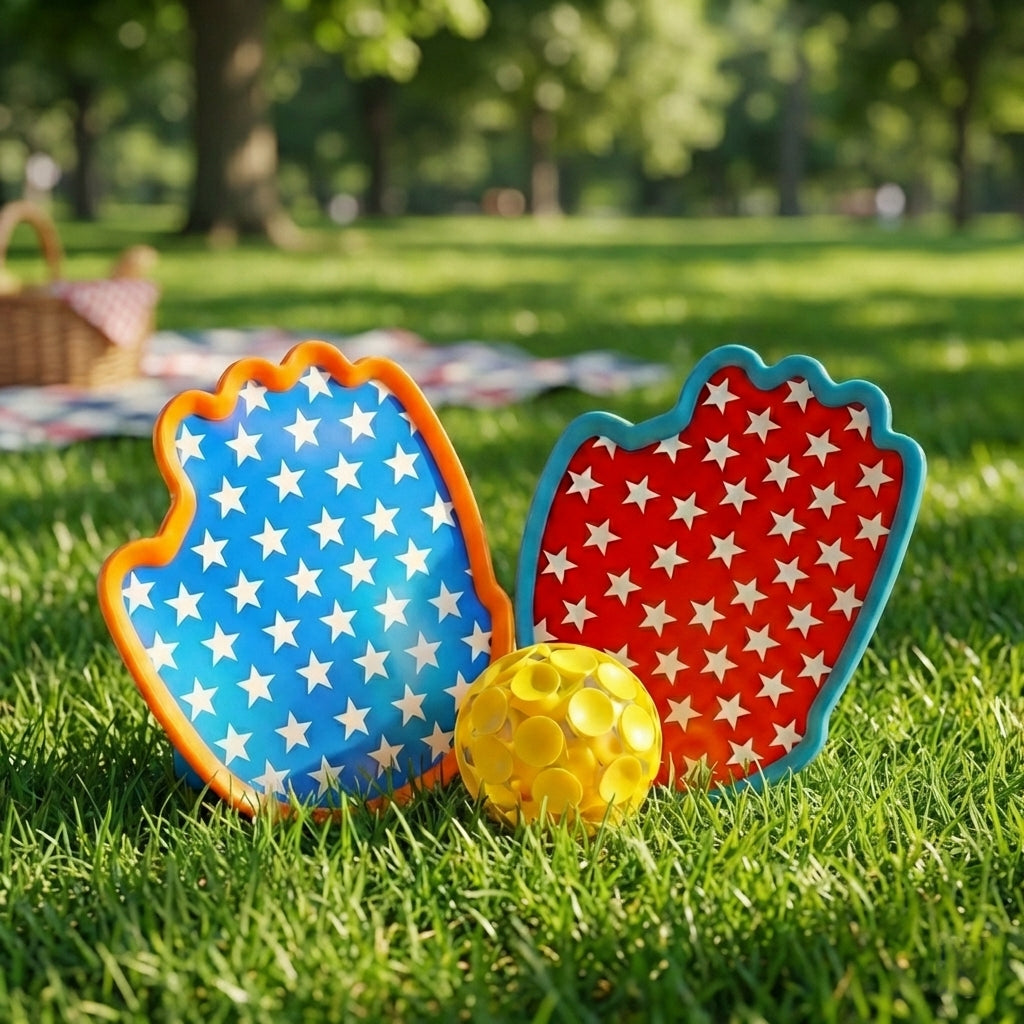 Luminous Sticky Toss and Catch Ball Set