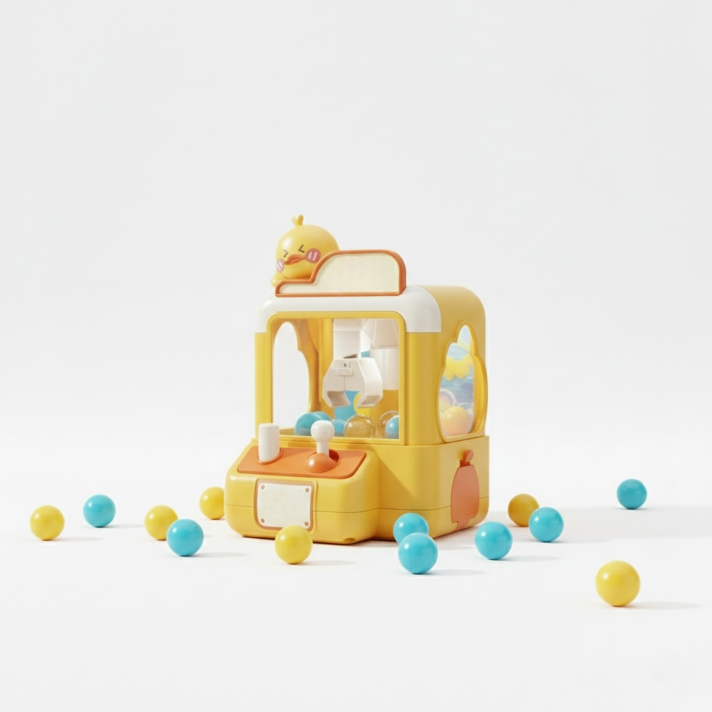 Mini Cartoon Ball Grabber Toy