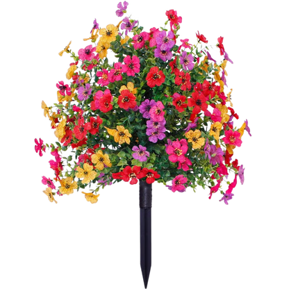 UP TO 49% OFF Artificial Violet for Outdoor Indoor Garden Home Decoration