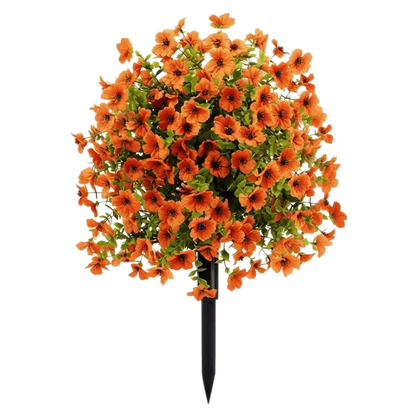UP TO 49% OFF Artificial Violet for Outdoor Indoor Garden Home Decoration