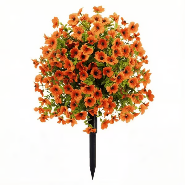 UP TO 49% OFF Artificial Violet for Outdoor Indoor Garden Home Decoration