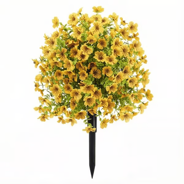 UP TO 49% OFF Artificial Violet for Outdoor Indoor Garden Home Decoration