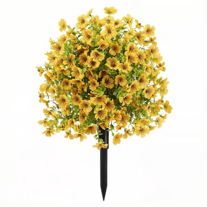 UP TO 49% OFF Artificial Violet for Outdoor Indoor Garden Home Decoration