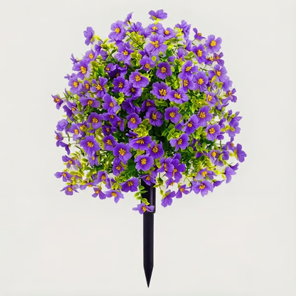 UP TO 49% OFF Artificial Violet for Outdoor Indoor Garden Home Decoration