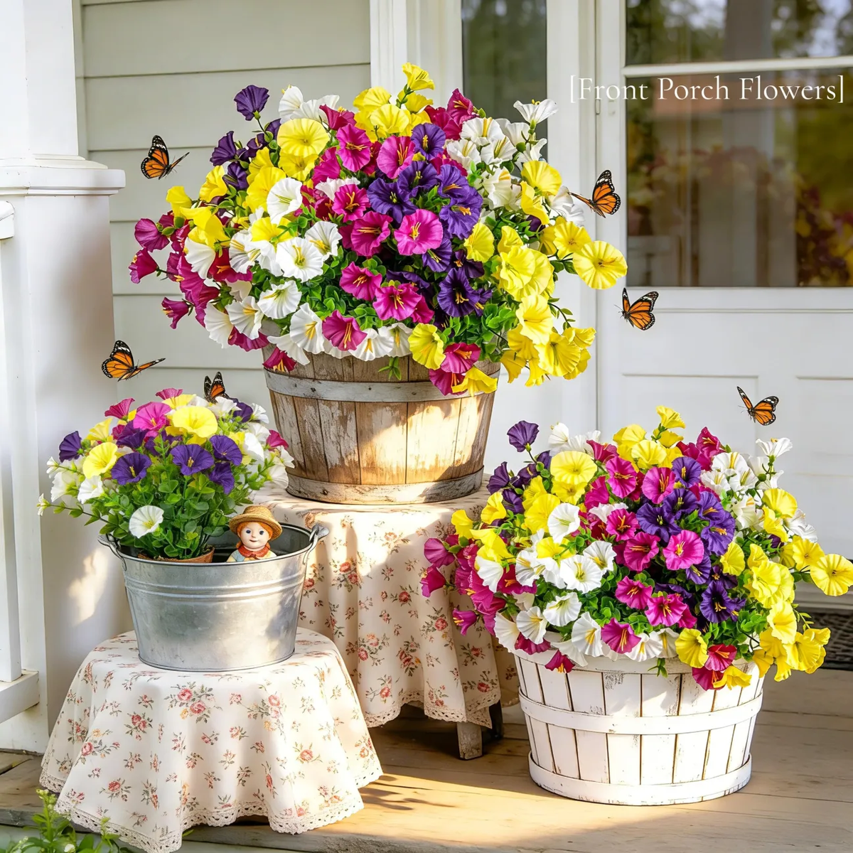 💐2026 Spring Hot Sale🔥UV Resistant Artificial Petunias Flowers