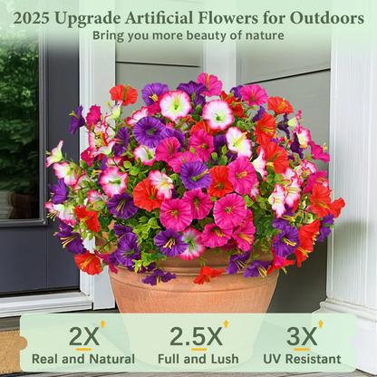 💐2026 Spring Hot Sale🔥UV Resistant Artificial Petunias Flowers