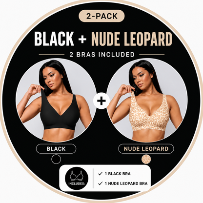 🌸💖Last Day! 50% OFF 2-Pack LBMLBM® Wireless Lifting Jelly Bra