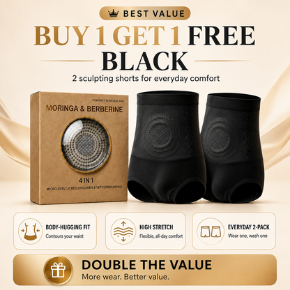 LBMLBM® 4-in-1 Moringa & Berberine Sculpting Shorts