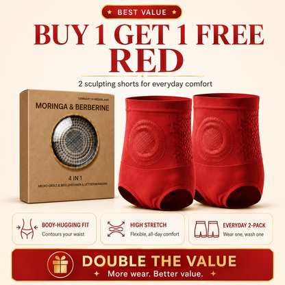 LBMLBM® 4-in-1 Moringa & Berberine Sculpting Shorts