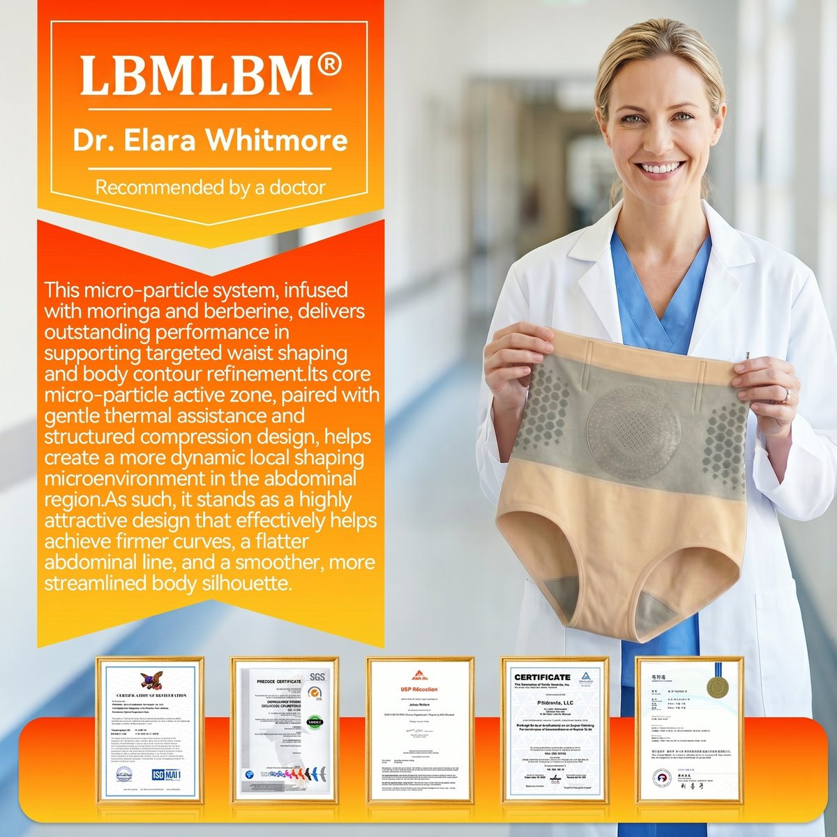 LBMLBM®☀️Moringa & Berberine 4‑In‑1 Micro‑Particle Sculpting & Fat‑Burn Shorts