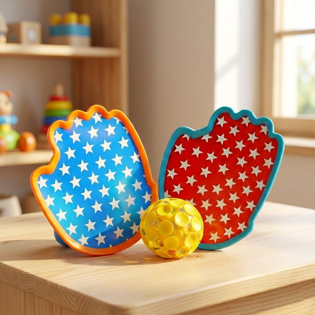 Luminous Sticky Toss and Catch Ball Set